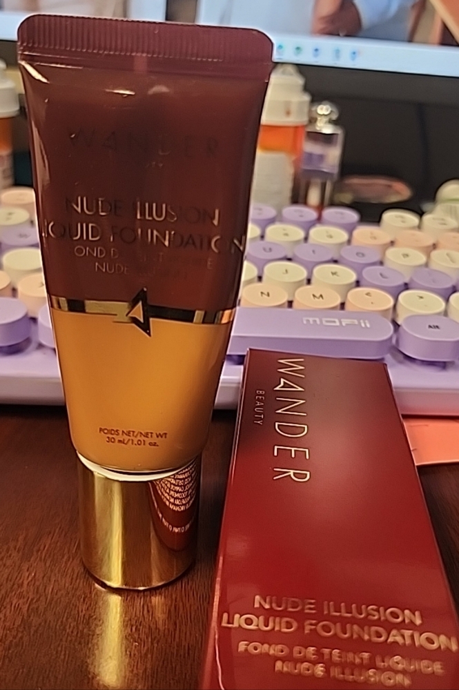 Wander Beauty Nude Illusion Liquid Foundation - Warm Tan